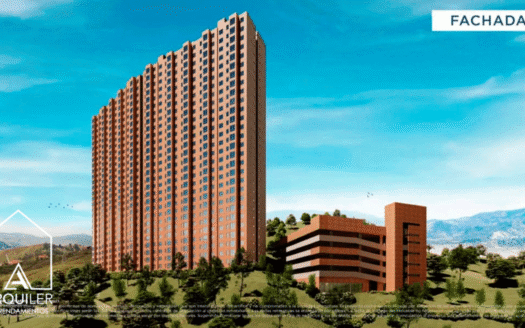 Apartamento en Entre Jardines Calasanz – Obra Gris