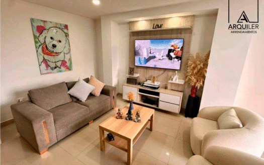 Apartamento dúplex en el barrio Florencia-cabañas