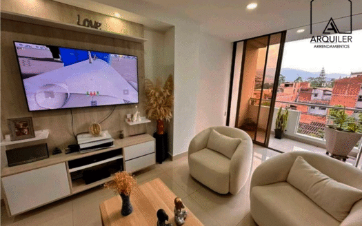 Apartamento dúplex en el barrio Florencia-cabañas